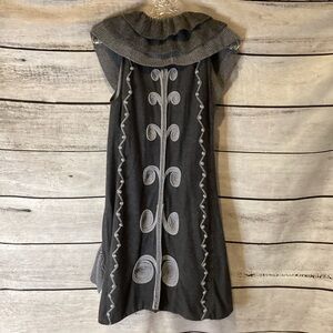 NIC+ZOE Charcoal and Silver Grey Knit Cardigan Sweater Vest